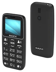 Купить Сотовый телефон Maxvi B110, черный / Народный дискаунтер ЦЕНАЛОМ