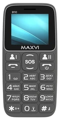 Купить Сотовый телефон Maxvi B110, серый / Народный дискаунтер ЦЕНАЛОМ