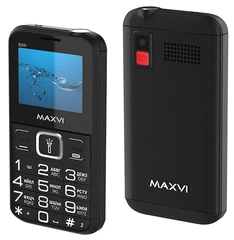 Купить Сотовый телефон Maxvi B200, черный / Народный дискаунтер ЦЕНАЛОМ