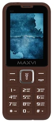 Купить Сотовый телефон Maxvi K21, шоколад / Народный дискаунтер ЦЕНАЛОМ