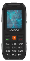 Купить Сотовый телефон Maxvi T100, черный / Народный дискаунтер ЦЕНАЛОМ