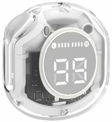 Купить Наушники TWS AXXA AB-04, белый / Народный дискаунтер ЦЕНАЛОМ