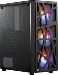 Купить Системный блок AMD Ryzen 5 5500 6*3.6-4.2GHz/16GB DDR4/RTX 4060 8GB/SSD M.2 512GB/LED ATX Formula MANA 600W/DOS [198518] / Народный дискаунтер ЦЕНАЛОМ