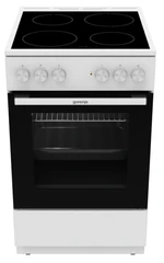 Купить Плита стеклокерамическая Gorenje GEC5A61WG, белый / Народный дискаунтер ЦЕНАЛОМ