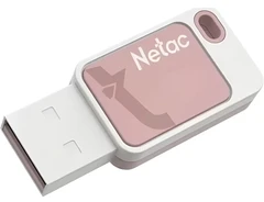 Купить Флеш накопитель Netac UA31 8GB, белый/розовый / Народный дискаунтер ЦЕНАЛОМ