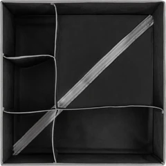 Купить Органайзер для одежды Рыжий кот Black, 40х40х13 см / Народный дискаунтер ЦЕНАЛОМ