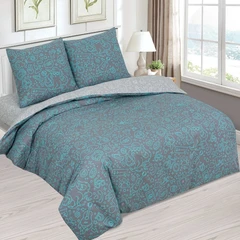 Купить Комплект постельного белья АРТПОСТЕЛЬ De Luxe Осьминожки Евро, поплин, наволочки 70х70 см / Народный дискаунтер ЦЕНАЛОМ