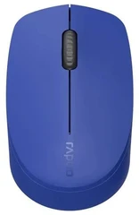 Купить Мышь беспроводная Rapoo M100 Silent, синий / Народный дискаунтер ЦЕНАЛОМ