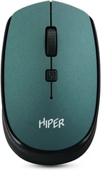 Купить Мышь беспроводная HIPER HOMW-084, зеленый / Народный дискаунтер ЦЕНАЛОМ