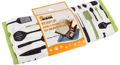 Купить Коврик для сушки посуды Рыжий кот MDM-01, размер: 25х40 см / Народный дискаунтер ЦЕНАЛОМ