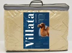 Купить Одеяло Villata Softline 175х205 см, верблюжья шерсть / Народный дискаунтер ЦЕНАЛОМ