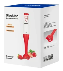 Купить Блендер Blackton Bt HB400P, белый/синий / Народный дискаунтер ЦЕНАЛОМ