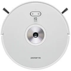 Купить Робот-пылесос Polaris PVCR 3200 IQ Home Aqua, белый / Народный дискаунтер ЦЕНАЛОМ