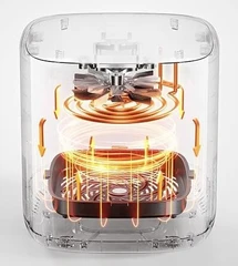 Купить Аэрогриль Xiaomi Smart Air Fryer 4.5L EU, белый / Народный дискаунтер ЦЕНАЛОМ