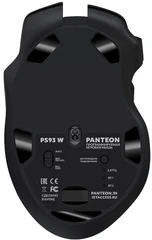 Купить Мышь беспроводная PANTEON PS93 W Black / Народный дискаунтер ЦЕНАЛОМ