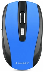 Купить Мышь беспроводная Gembird MUSW-330-1, синий / Народный дискаунтер ЦЕНАЛОМ