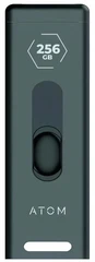 Купить Внешний диск SSD Atom AEXSSDP15256GBK, 256ГБ, черный / Народный дискаунтер ЦЕНАЛОМ