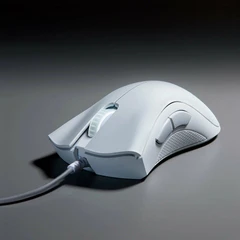Купить Мышь игровая Razer DeathAdder Essential, белый / Народный дискаунтер ЦЕНАЛОМ