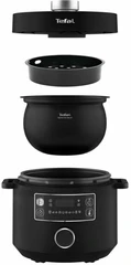Купить Мультиварка-скороварка Tefal Turbo Cuisine CY753832, чёрный / Народный дискаунтер ЦЕНАЛОМ