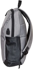 Купить Рюкзак для ноутбука 15.6" LAMARK LAMARK0220 Casual, серый / Народный дискаунтер ЦЕНАЛОМ