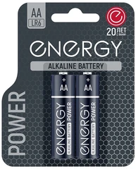 Купить Батарейка AA Energy Power LR6-2BL, 2 шт / Народный дискаунтер ЦЕНАЛОМ