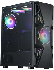 Купить ПК AMD Ryzen 5 5500 6*3.6-4.2GHz/B550/32Gb DDR4/RTX 4060 8Gb/SSD 1Tb/LED ATX 550W/DOS / Народный дискаунтер ЦЕНАЛОМ