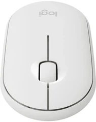 Купить Мышь беспроводная Logitech M350 Pebble, белый / Народный дискаунтер ЦЕНАЛОМ