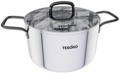 Купить Кастрюля Tesoro Asti, 3.4 л / Народный дискаунтер ЦЕНАЛОМ