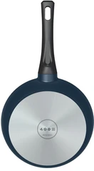 Купить Сковорода Tesoro Florence Induction Total Blue, 24 см / Народный дискаунтер ЦЕНАЛОМ