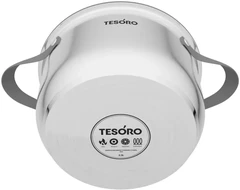 Купить Кастрюля Tesoro Tivoli, 3.3 л / Народный дискаунтер ЦЕНАЛОМ