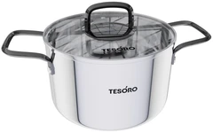 Купить Кастрюля Tesoro Asti, 4.3 л / Народный дискаунтер ЦЕНАЛОМ