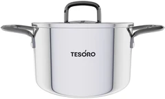 Купить Кастрюля Tesoro Asti, 4.3 л / Народный дискаунтер ЦЕНАЛОМ