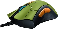 Купить Мышь игровая Razer DeathAdder V2 HALO Infinite, зеленый / Народный дискаунтер ЦЕНАЛОМ
