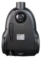 Купить Пылесос CENTEK CT-2542, черный/красный / Народный дискаунтер ЦЕНАЛОМ