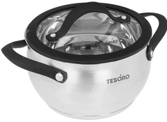 Купить Кастрюля Tesoro Rimini, 3.5 л / Народный дискаунтер ЦЕНАЛОМ