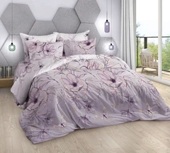 Купить Комплект постельного белья Миланика Нежность 1.5-спальный, поплин, наволочки 70х70 см / Народный дискаунтер ЦЕНАЛОМ