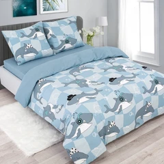 Купить Комплект постельного белья АРТПОСТЕЛЬ Гавань 2 спальный, бязь, наволочки 70х70 см / Народный дискаунтер ЦЕНАЛОМ