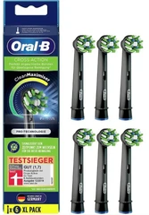 Купить Насадка для зубной щетки Braun Oral-B EB50RB-6 Cross Action, 6 шт / Народный дискаунтер ЦЕНАЛОМ