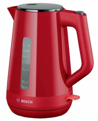 Купить Чайник Bosch TWK1M124, красный / Народный дискаунтер ЦЕНАЛОМ