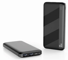 Купить Внешний аккумулятор Aksberry E103, 10000mAh, черный / Народный дискаунтер ЦЕНАЛОМ