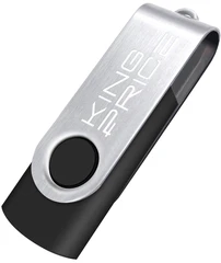 Купить USB-накопитель KingPrice KPFD2 8 ГБ, USB 2.0, черный / Народный дискаунтер ЦЕНАЛОМ