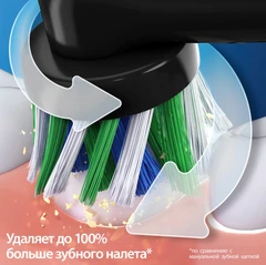 Купить Набор зубных щеток Braun Oral-B Vitality Pro, черный/сиреневый / Народный дискаунтер ЦЕНАЛОМ