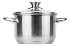 Купить Кастрюля LARA Афина LR02-267, 2.9 л / Народный дискаунтер ЦЕНАЛОМ