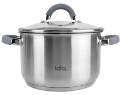 Купить Кастрюля LARA Калипсо LR02-273, 2.9 л / Народный дискаунтер ЦЕНАЛОМ