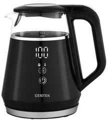 Купить Чайник CENTEK CT-0019, черный / Народный дискаунтер ЦЕНАЛОМ