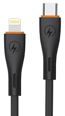 Купить Кабель Eofe CL22 USB Type-C - Lightning 2 м, черный / Народный дискаунтер ЦЕНАЛОМ