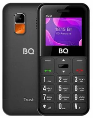 Купить Сотовый телефон BQ-1866 Trust, черный / Народный дискаунтер ЦЕНАЛОМ