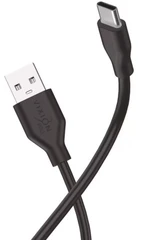 Купить Кабель Vixion Pro VX-02c USB2.0 Am - USB Type-C 1 м, черный / Народный дискаунтер ЦЕНАЛОМ