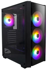 Купить ПК AMD Ryzen 5 5500 6*3.6-4.2GHz/B450/16Gb DDR4/RTX3050 8Gb/SSD 512Gb/LED ATX 550W/DOS / Народный дискаунтер ЦЕНАЛОМ