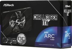 Купить Видеокарта ASRock Intel ARC A380 6GB (A380 CLI 6GO) / Народный дискаунтер ЦЕНАЛОМ